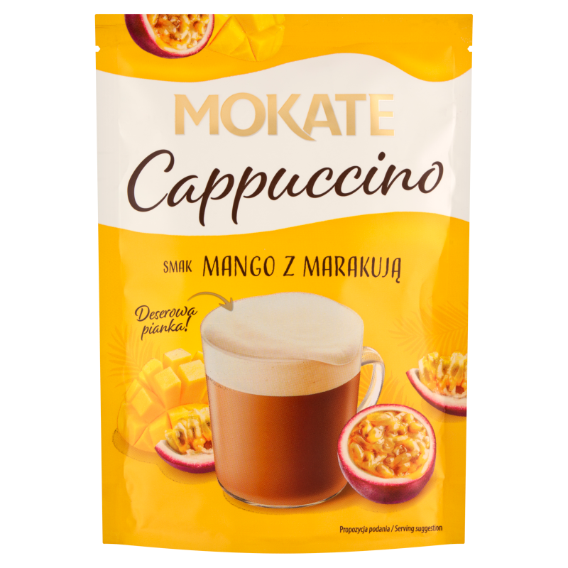 MOKATE Cappuccino o smaku mango z marakują
