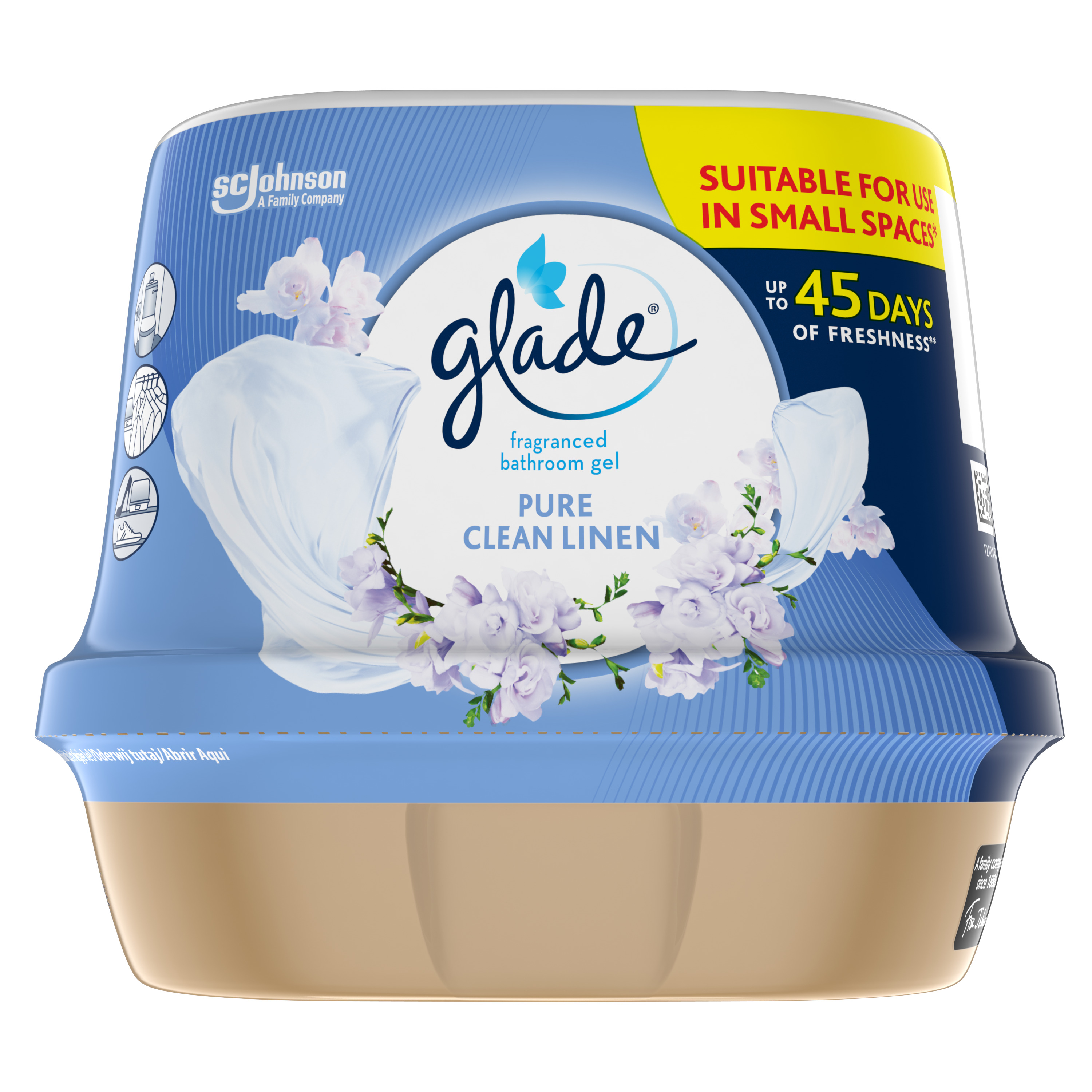 GLADE Zapachowy żel do łazienki - Pure Clean Linen