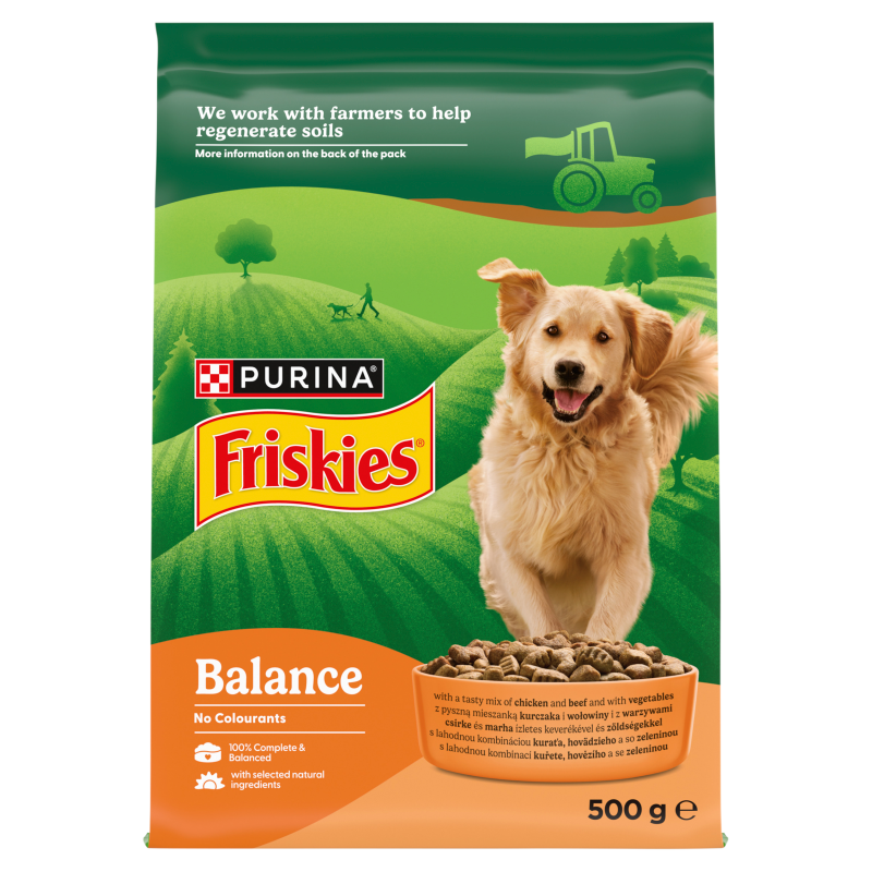 FRISKIES BALANCE Sucha karma dla psów z kurczakiem i warzywami frisco.pl