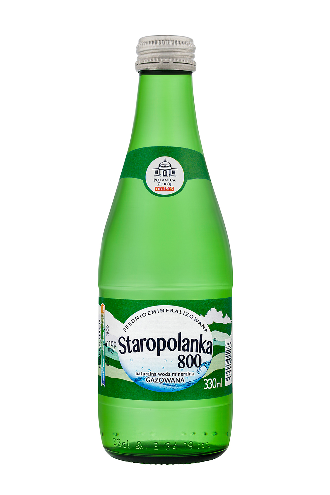 STAROPOLANKA Naturalna woda mineralna gazowana