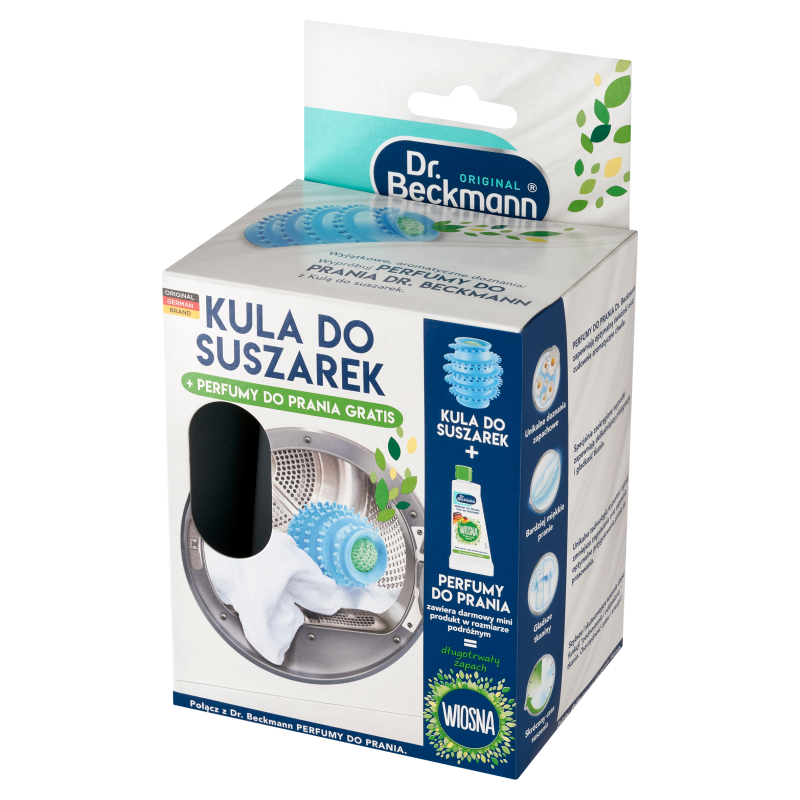 DR.BECKMANN Kula do suszarek + perfumy do prania gratis