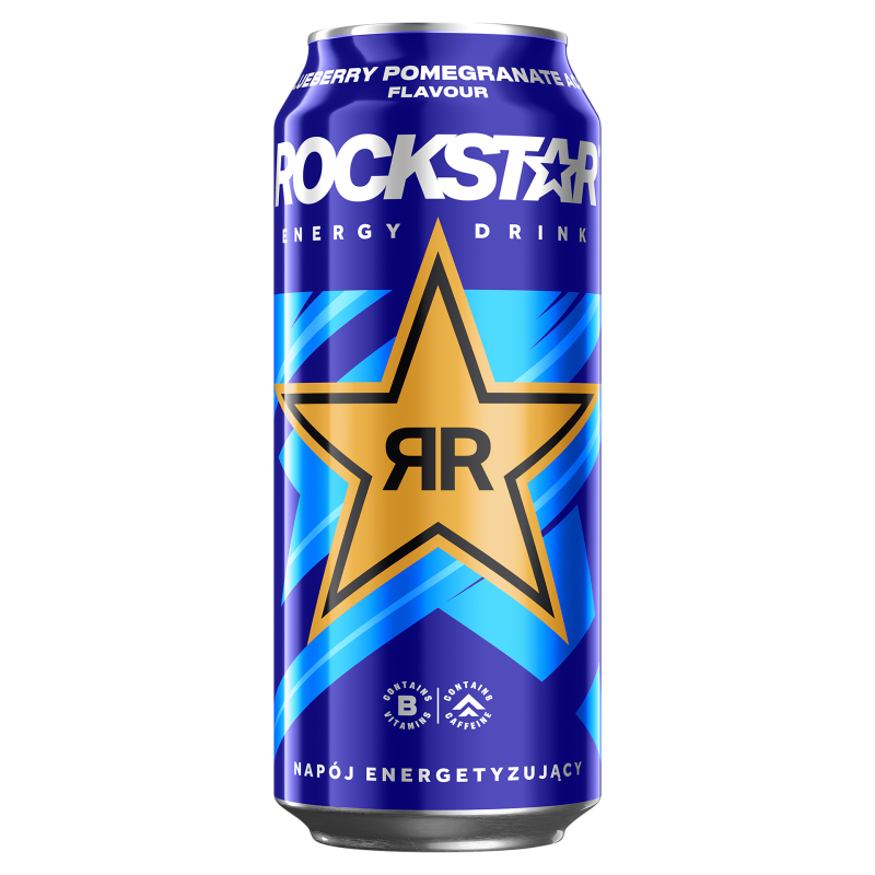 ROCKSTAR Napój energetyczny jagodowo-granatowy