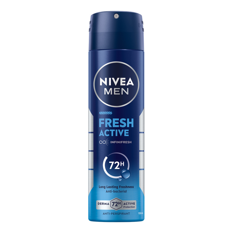 NIVEA MEN Fresh Active Antyperspirant w sprayu frisco.pl