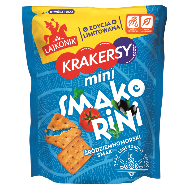 LAJKONIK Krakersy mini Smakorini frisco.pl