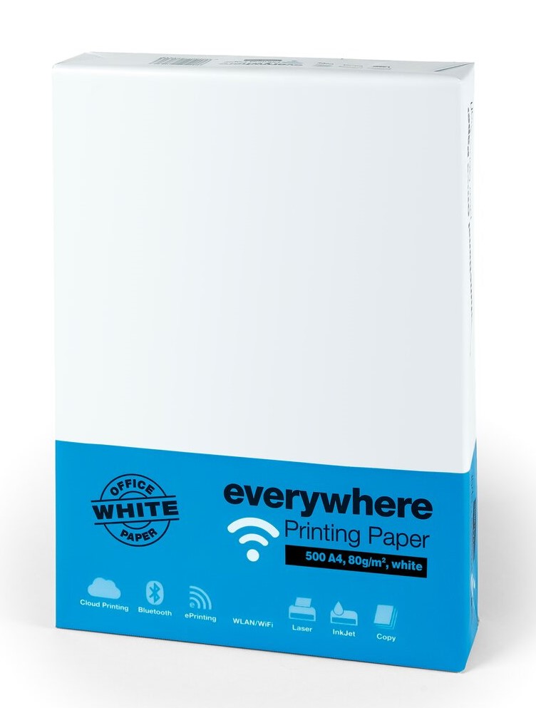 EVERYWHERE Papier ksero A4 ryza 500 arkuszy