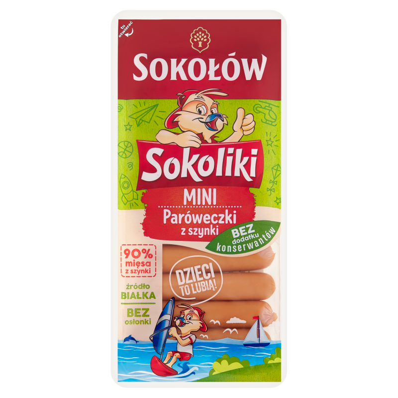SOKOLIKI Paróweczki z szynki mini frisco.pl