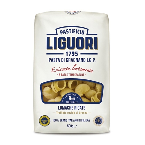 LIGUORI Makaron Lumache Rigate IGP (z pszenicy durum)