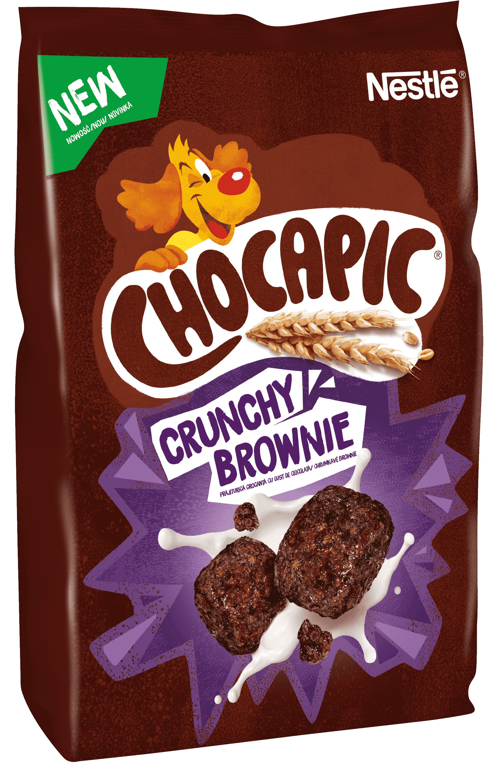 NESTLÉ Chocapic Zbożowe płatki śniadaniowe o smaku brownie frisco.pl