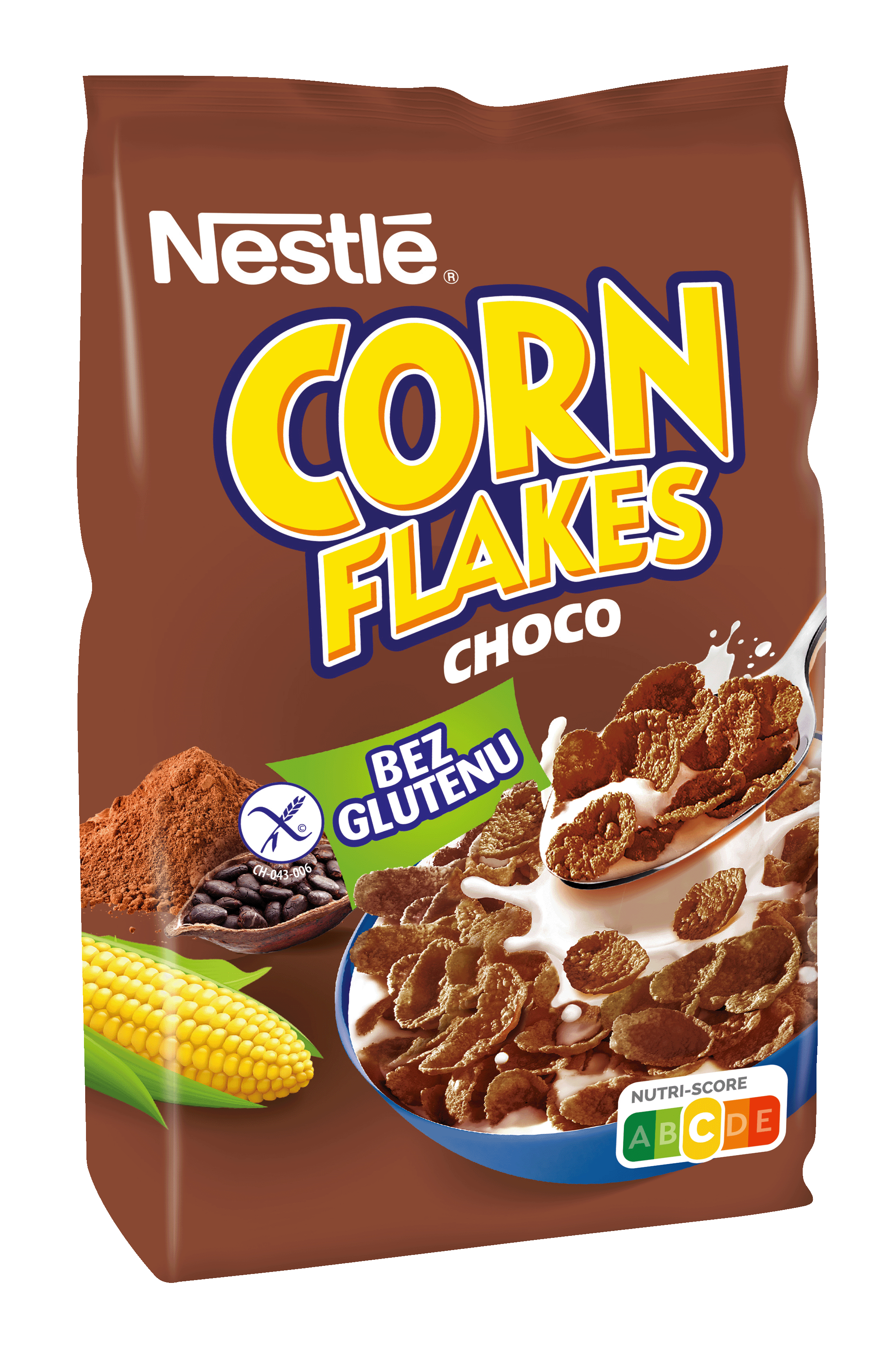 NESTLÉ Płatki Cornflakes czekoladowe bezglutenowe frisco.pl
