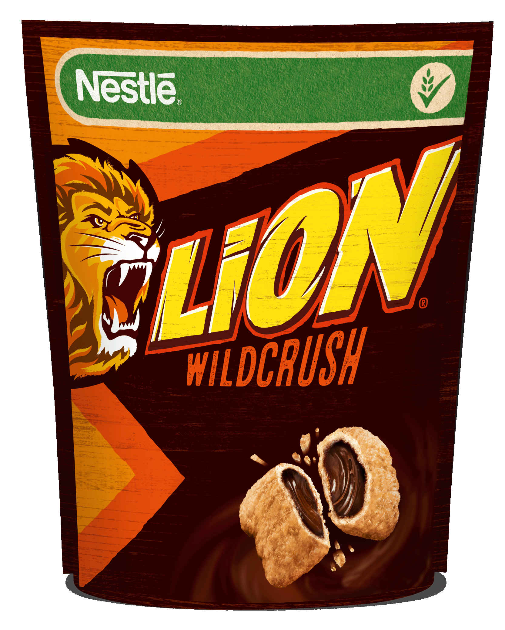 NESTLÉ LION WILDCRUSH Płatki czekoladowo- karmelowe frisco.pl