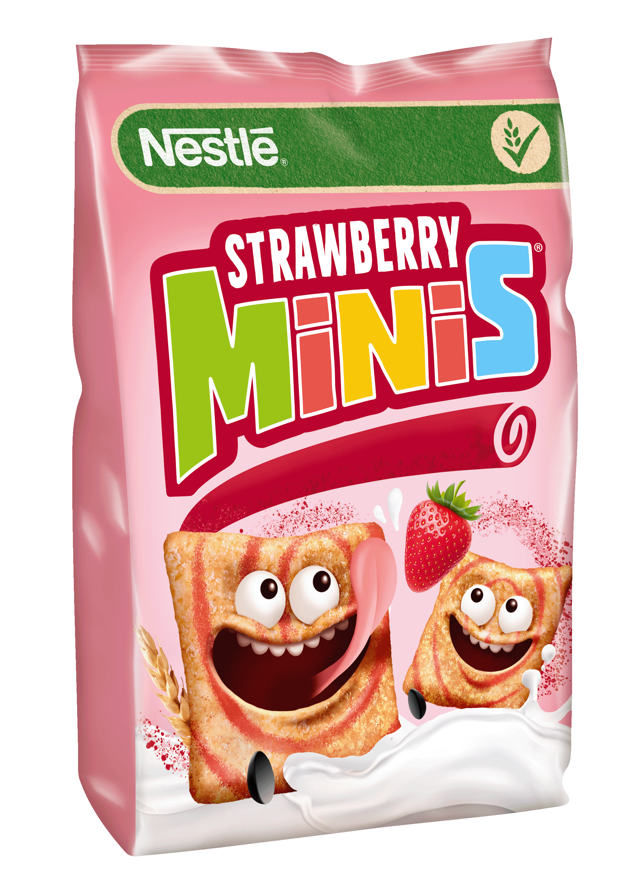 NESTLÉ Płatki Minis Truskawkowe