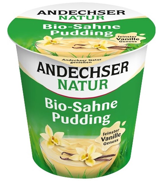 ANDECHSER Pudding waniliowy 10% tł.BIO