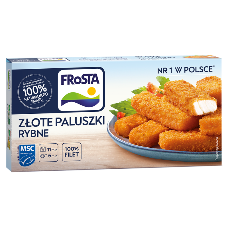 FROSTA Złote paluszki rybne z fileta mrożone frisco.pl