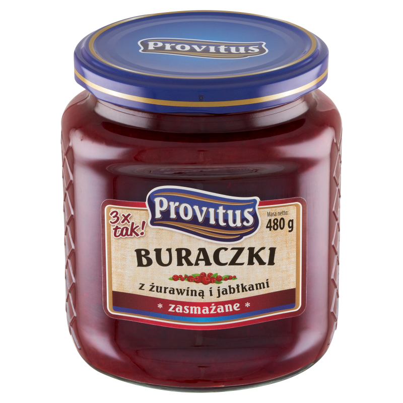 PROVITUS Buraczki z żurawiną i jabłkiem frisco.pl