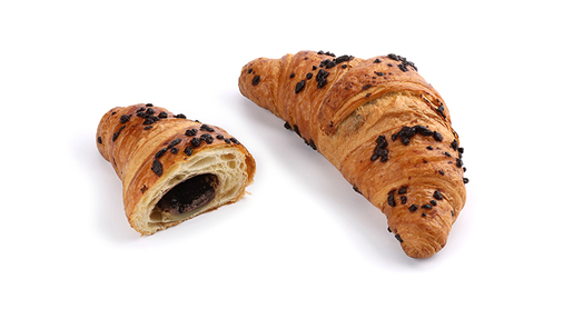 LA LORRAINE Croissant z nadzieniem z orzechów laskowych i czekoladą 3 szt.