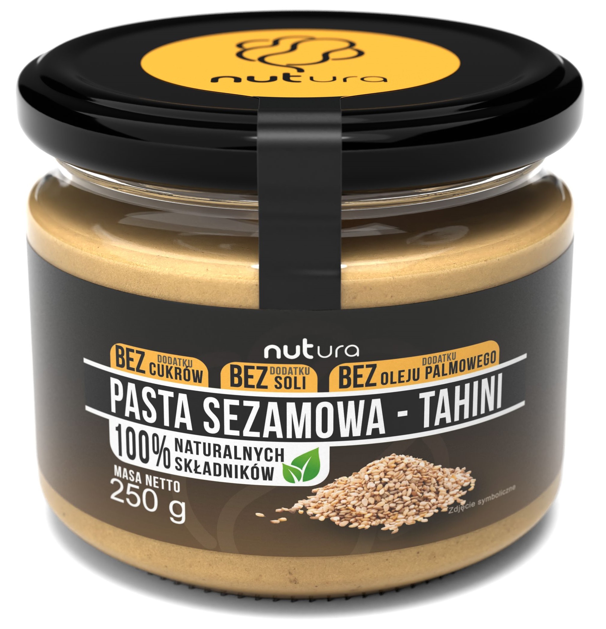 NUTURA Pasta sezamowa tahini