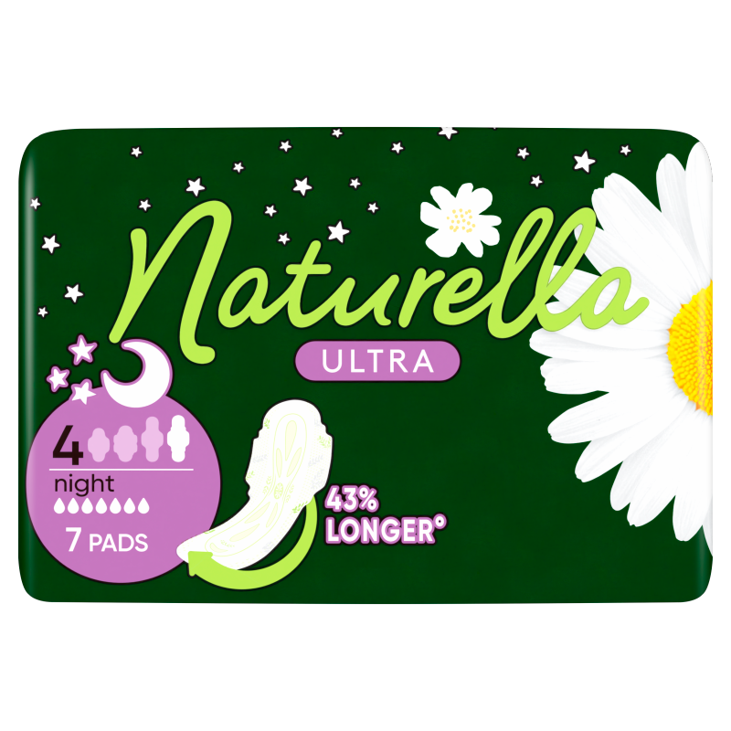 NATURELLA Ultra Night Podpaski higieniczne 7 szt.