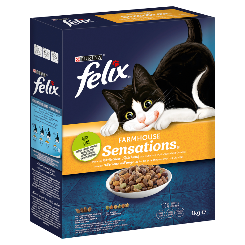 FELIX® Sensations Pokarm dla kota Farmhouse Kurczak frisco.pl