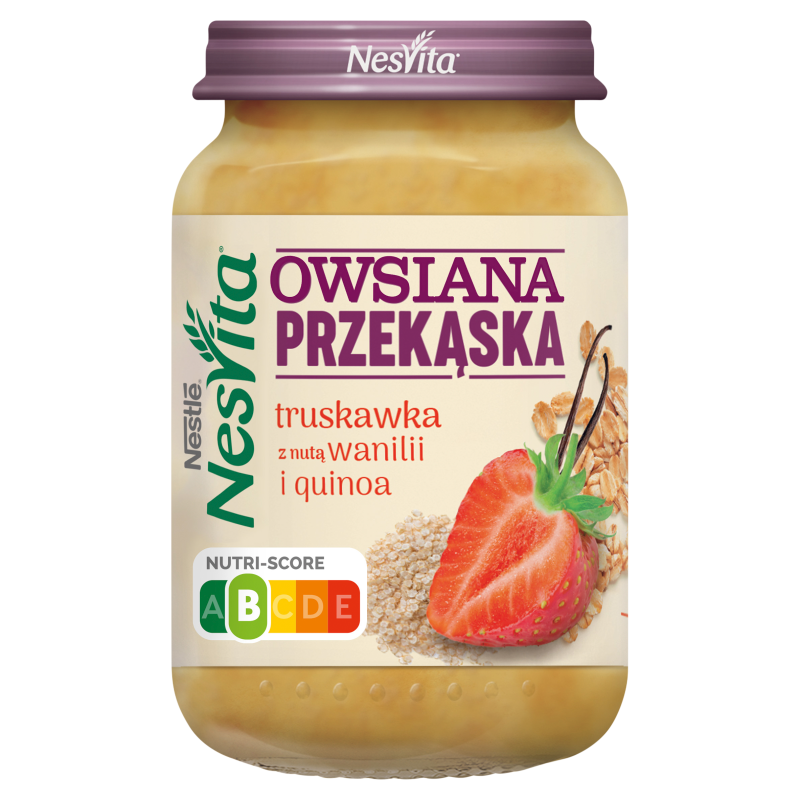 NESVITA Owsiana przekąska nuta wanili quinoa