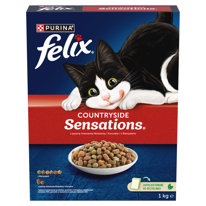 FELIX® Pokarm dla kotów Countryside Sensations Wołowina frisco.pl