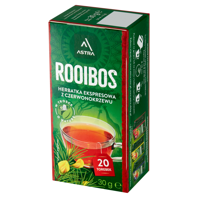 ASTRA Herbata Rooibos 20 torebek ex.