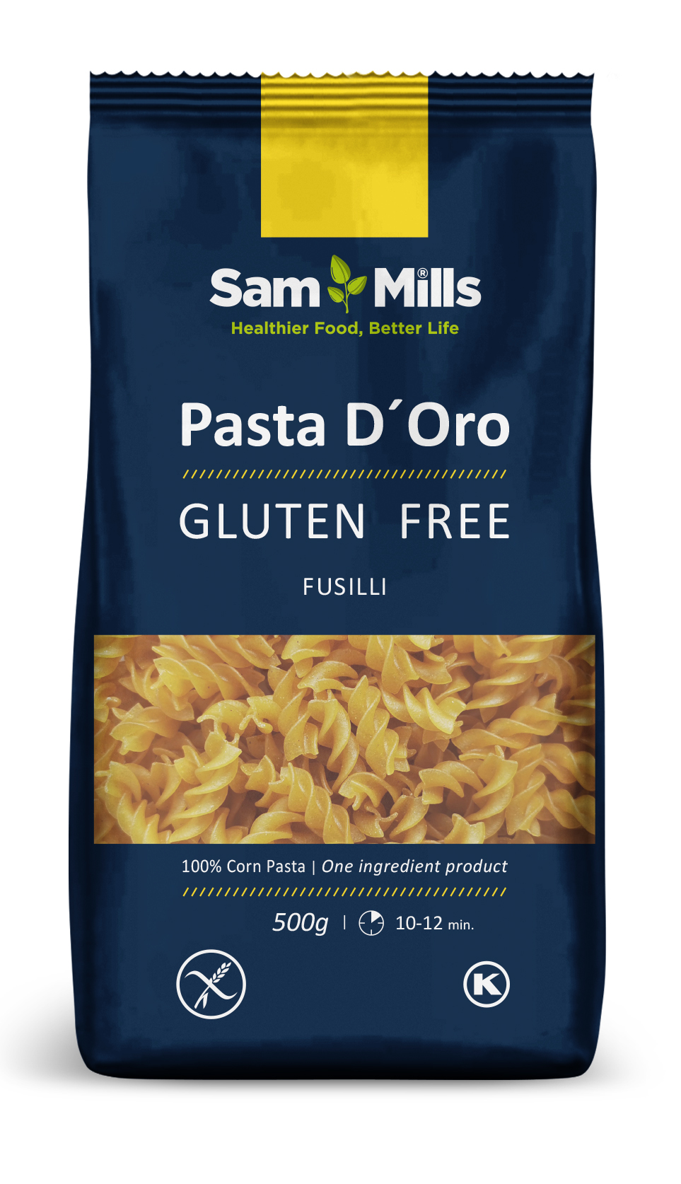 SAM MILLS Makaron fusilli (świderki) bezglutenowy frisco.pl