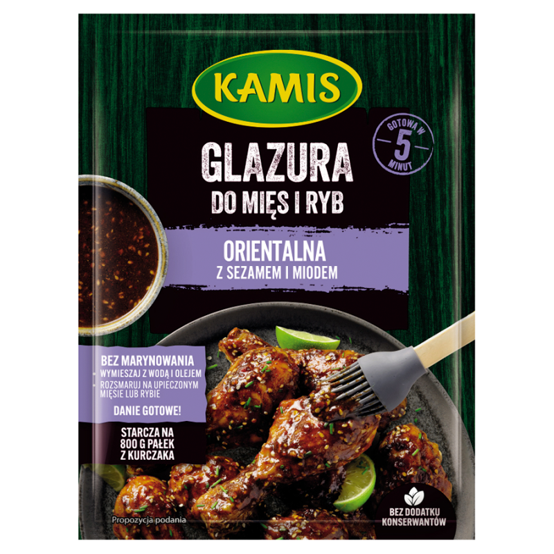 KAMIS Glazura orientalna z sezamem i miodem (do mięs i ryb) frisco.pl