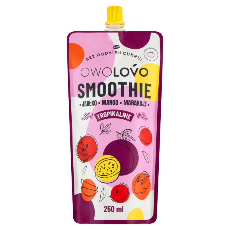 OWOLOVO Smoothie jabłko mango marakuja