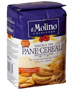 MOLINO CHIAVAZZA Mieszanka do wypieku chleba wieloziarnistego