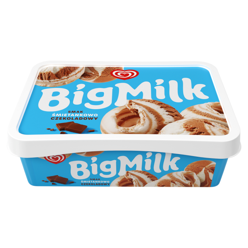 BIG MILK Lody śmietankowo-czekoladowe