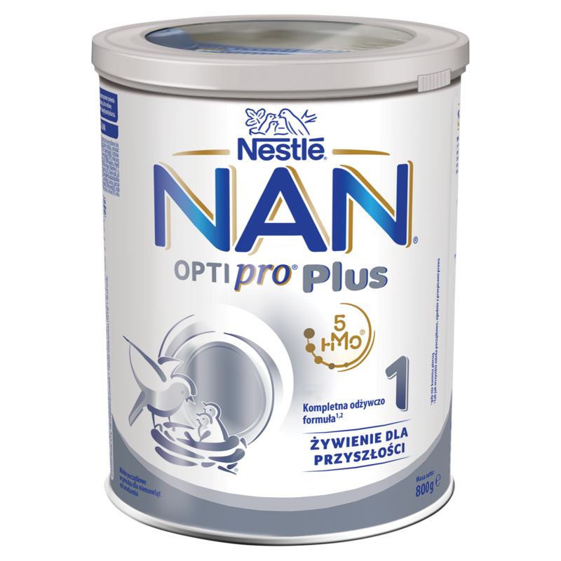 NESTLÉ NAN OPTIPRO PLUS 1 HM-O Mleko początkowe dla niemowląt od urodzenia w puszce frisco.pl