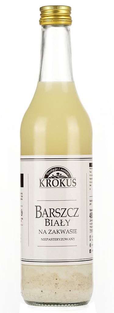 KROKUS Barszcz biały na zakwasie (niepasteryzowany)