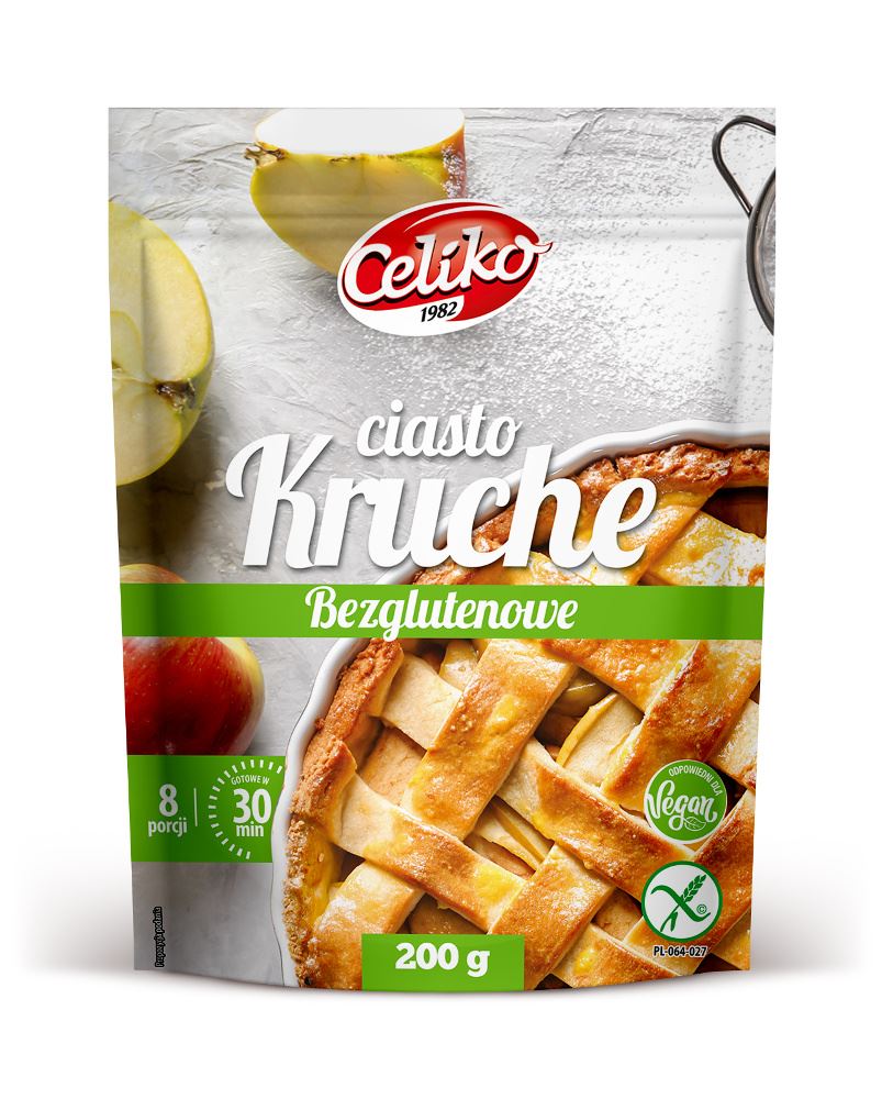 CELIKO Ciasto kruche bezglutenowe