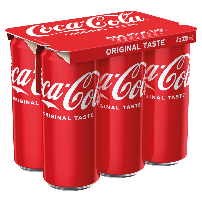 COCA-COLA Napój gazowany 6 x