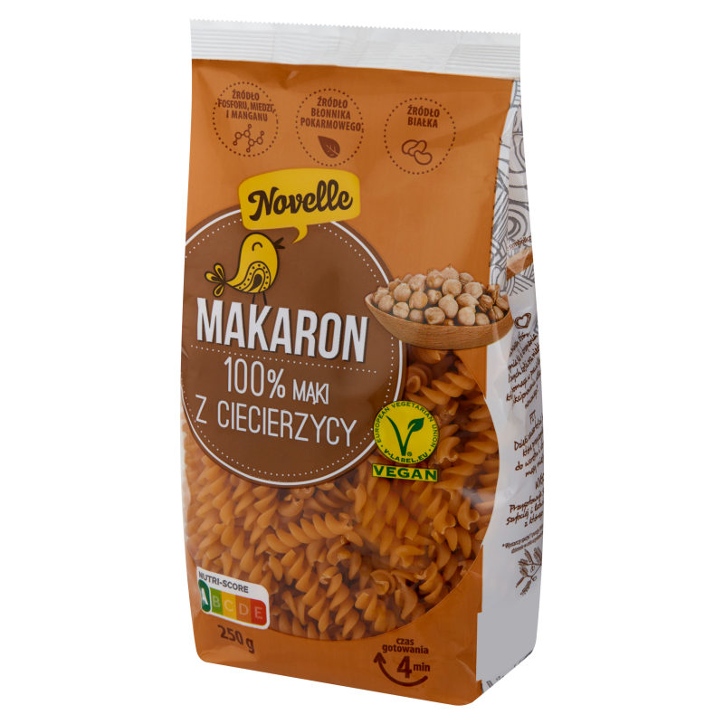 NOVELLE Makaron warzywny (z ciecierzycy) - świderki frisco.pl