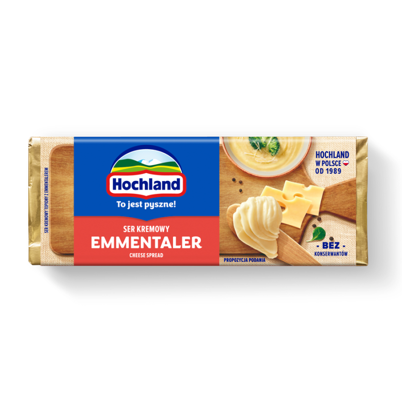 HOCHLAND Ser kremowy Emmentaler (topiony) frisco.pl