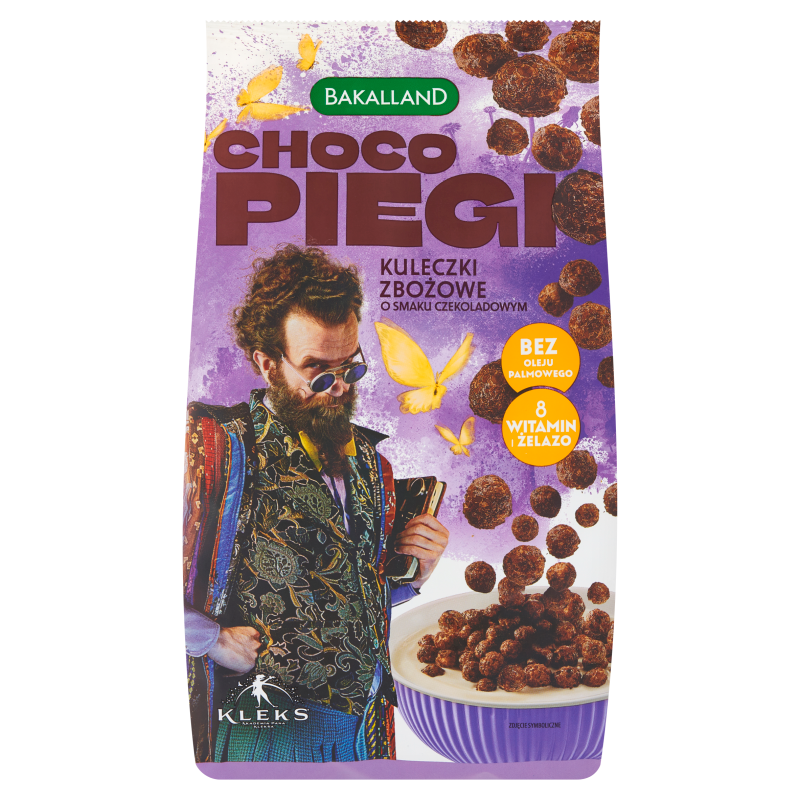 BAKALLAND Akademia Pana Kleksa Choco piegi kuleczki zbożowe o smaku czekoladowym