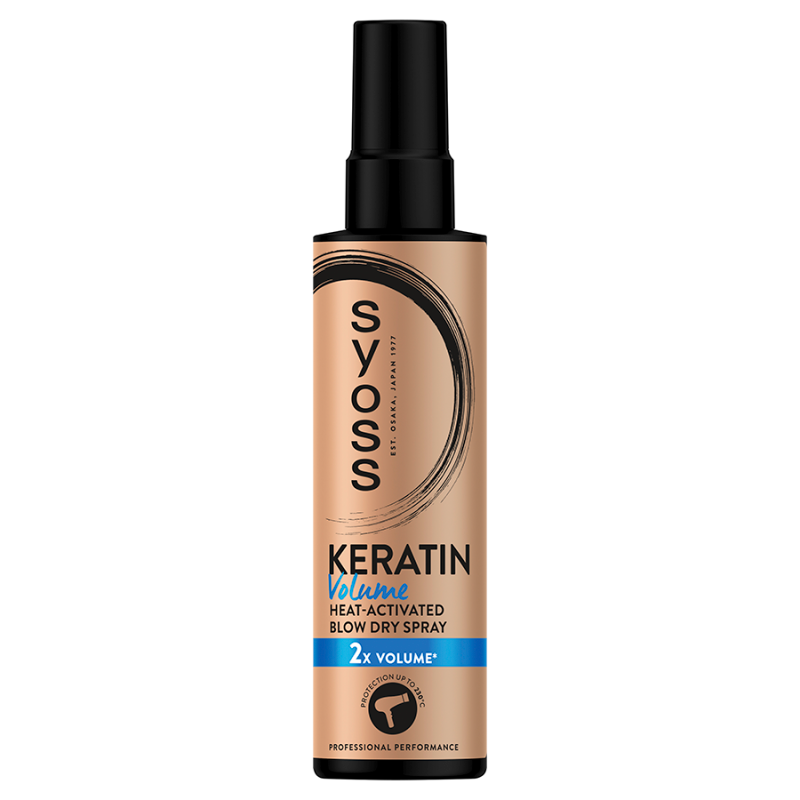SYOSS KERATIN Spray do włosów termoochronny nadający objętość frisco.pl