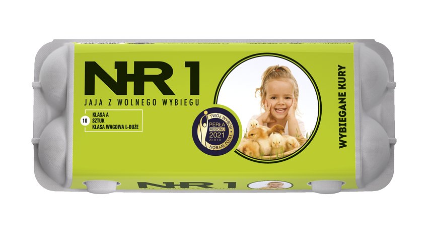 WYBIEGANE KURY Jaja kurze z wolnego wybiegu (rozmiar L) - 10 szt.