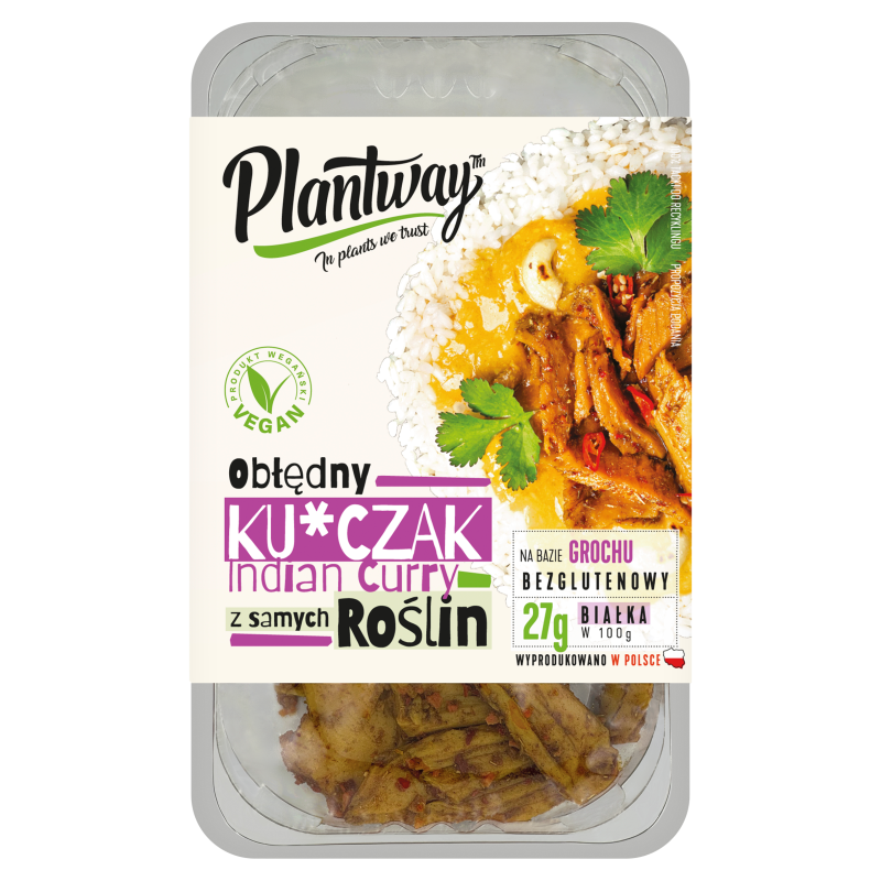 PLANTWAY Kurczak roślinny curry frisco.pl
