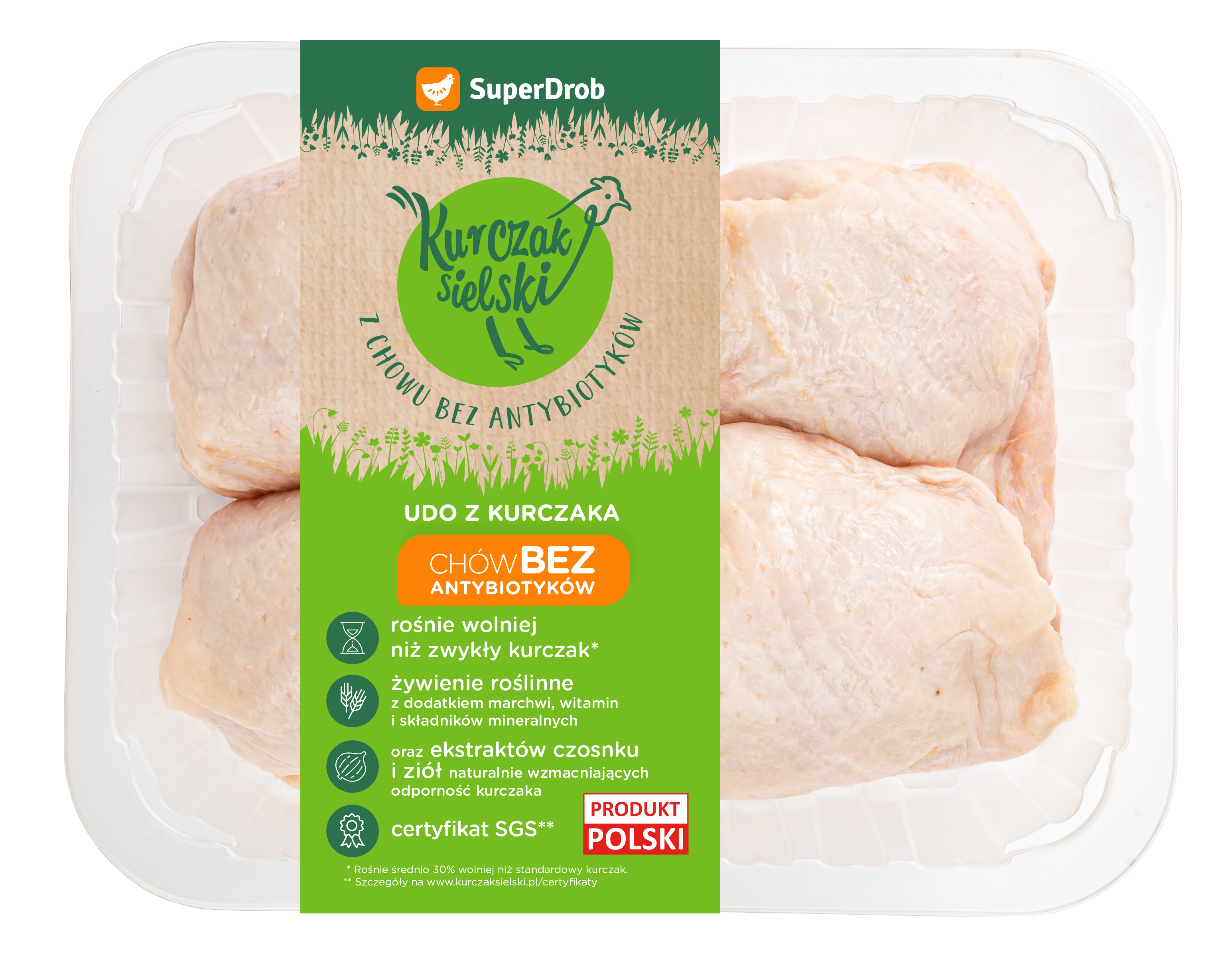 KURCZAK SIELSKI Udo z kurczaka (500g-700g)