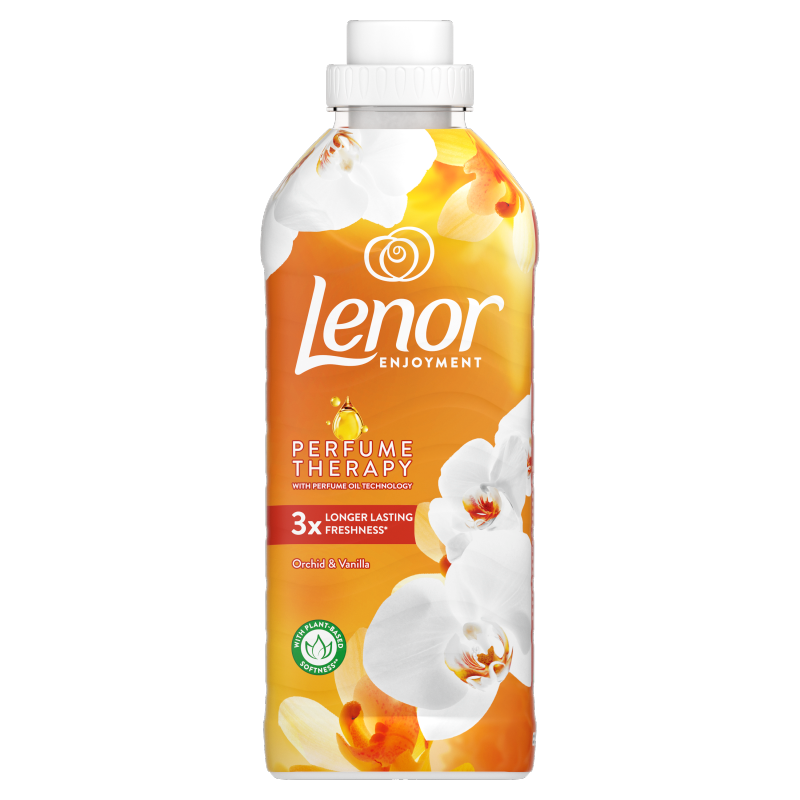 LENOR Płyn do płukania tkanin Vanilla Orchid & Golden Amber 28 prań frisco.pl