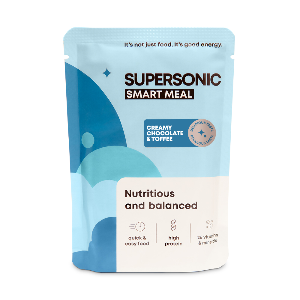 SUPERSONIC SUPERSONIC Smart Meal pełnowartościowy posiłek o smaku kremowej czekolady z karmelem
