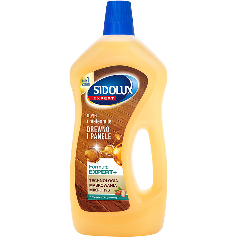 SIDOLUX EXPERT Płyn do mycia paneli i drewna