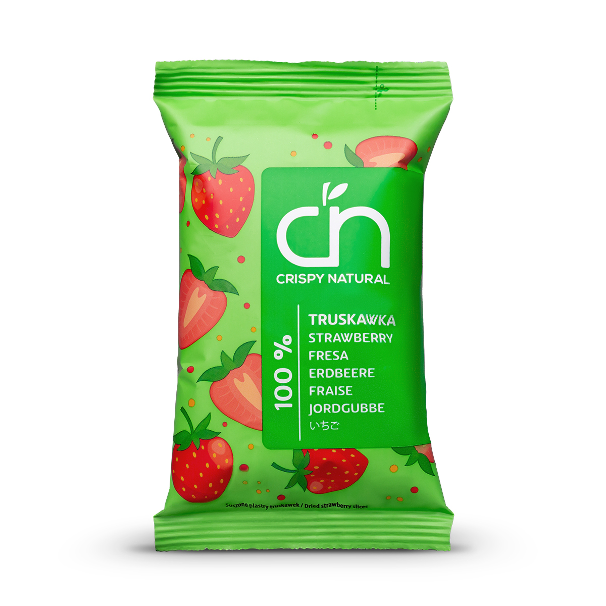 CRISPY Natural Chrupsy Truskawki suszone