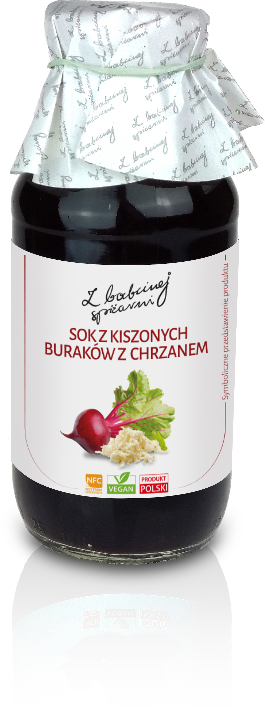 Z BABCINEJ SPIŻARNI Sok z kiszonych buraków z chrzanem