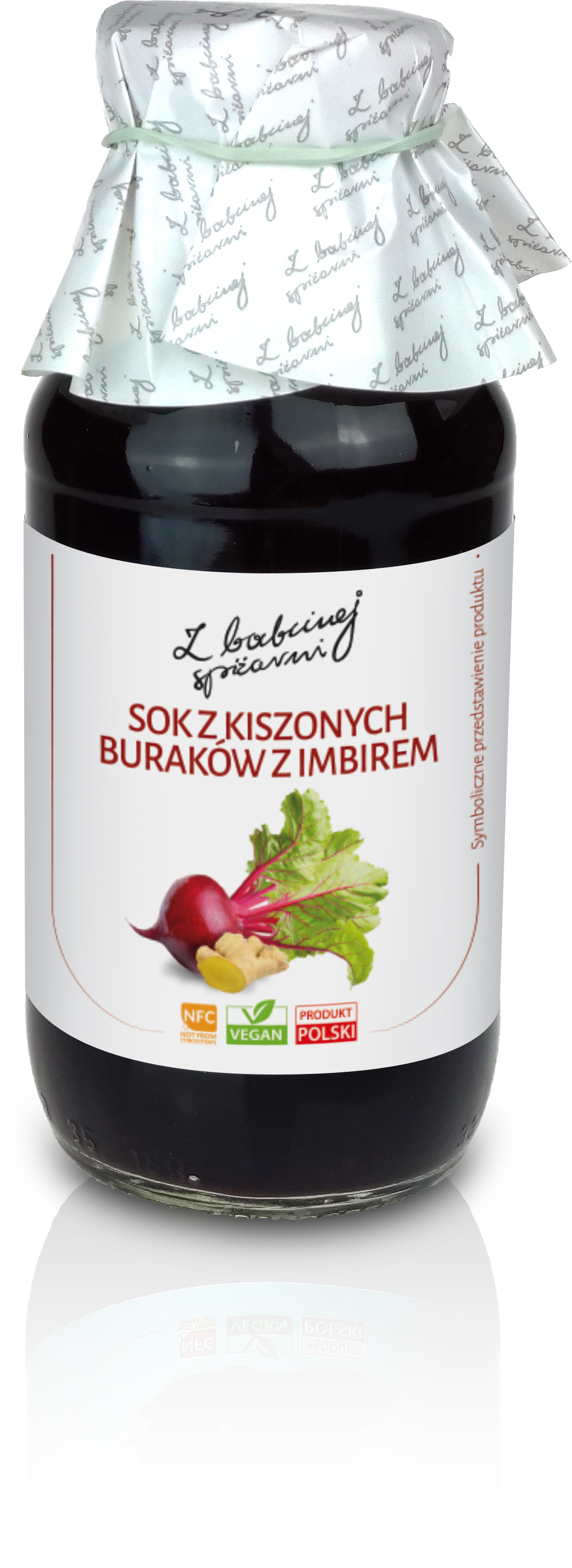 Z BABCINEJ SPIŻARNI Sok z kiszonego buraka z imbirem