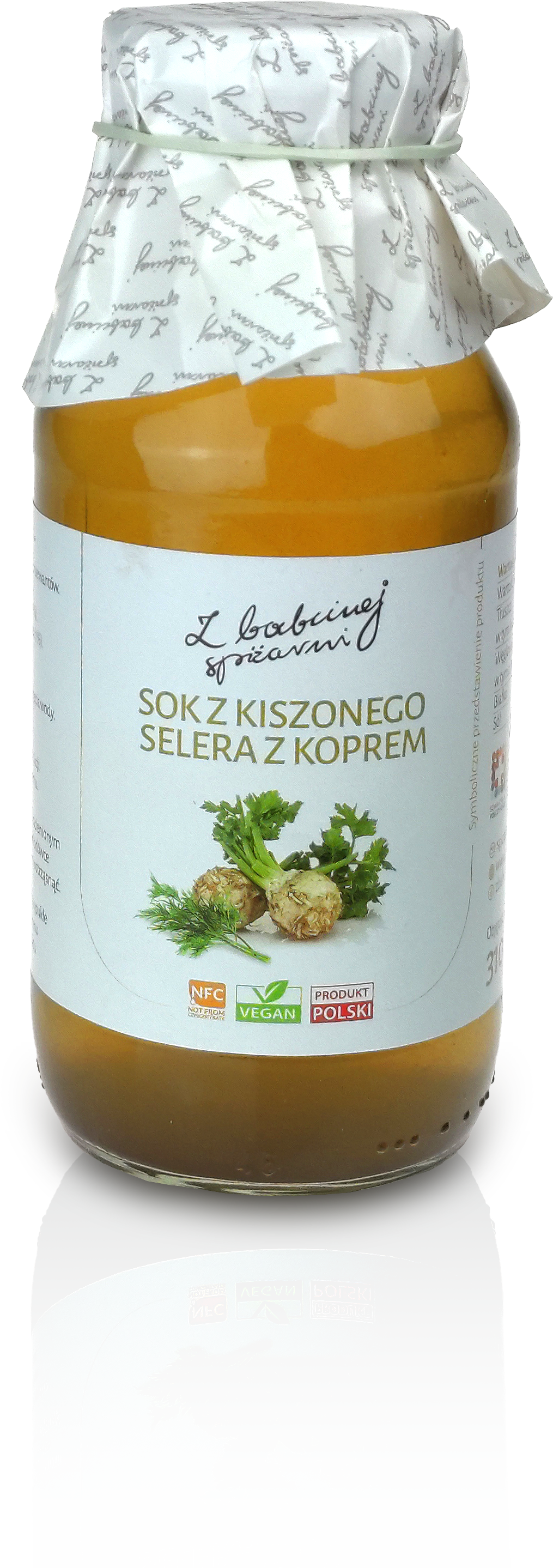 Z BABCINEJ SPIŻARNI Sok z kiszonego selera z koprem