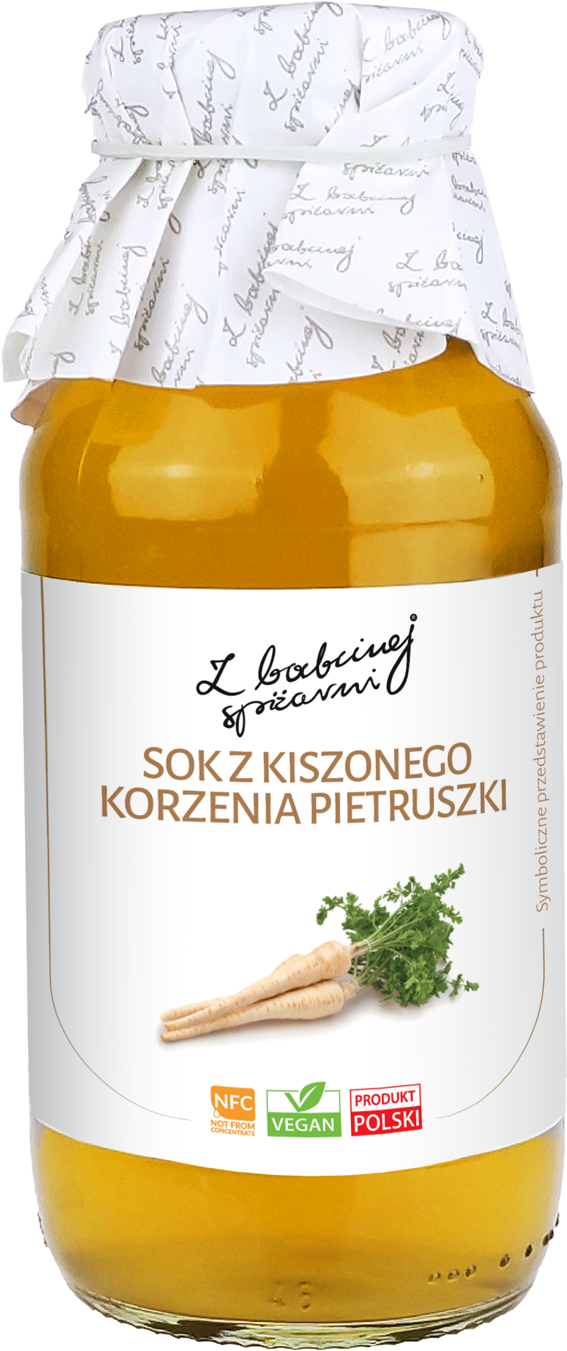 Z BABCINEJ SPIŻARNI Sok z kiszonego korzenia pietruszki