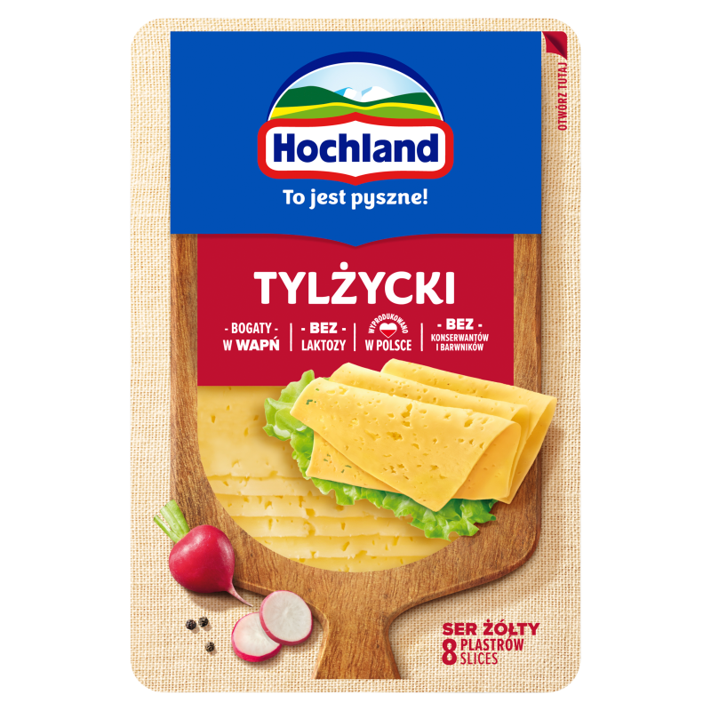 HOCHLAND Ser żółty Tylżycki (plastry) frisco.pl